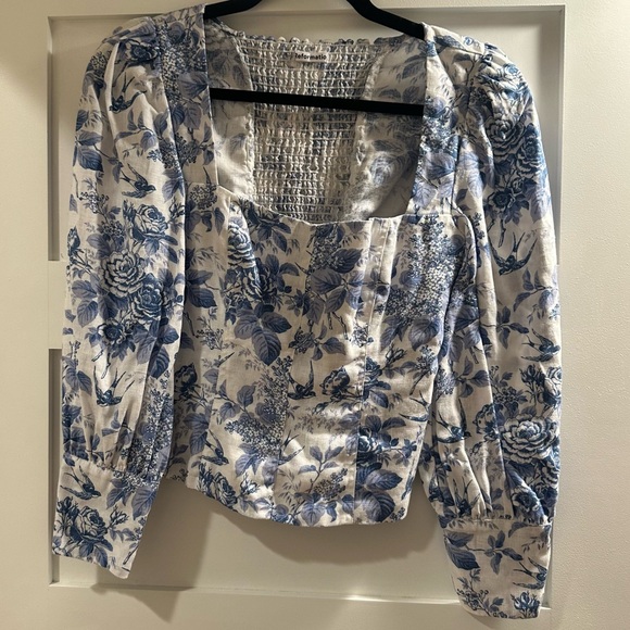 Reformation Stilton Linen Top - Picture 8 of 16